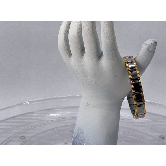 Quartz Analog Watch Rose toned Square Face Silver toned Numbers - Picture 3 of 4